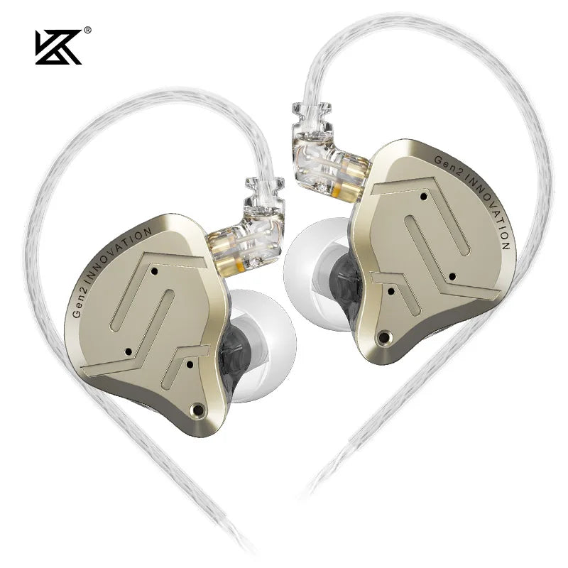 KZ ZSN PRO 2 Hybrid HIFI fone de ouvido in ear retorno de palco lançamento de 2024