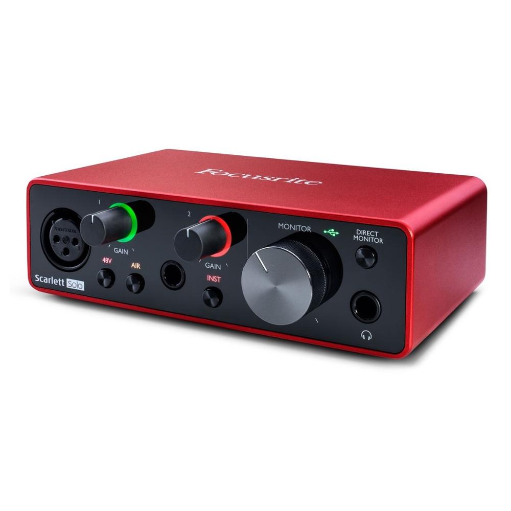 Focusrite Scarlett Solo 3ª Geração