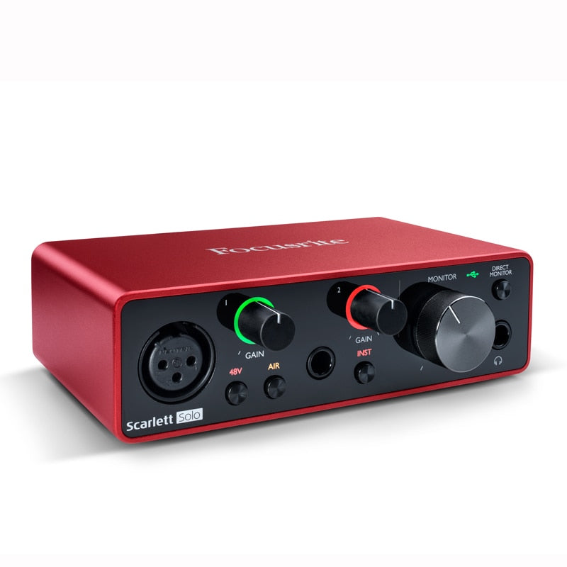 Focusrite Scarlett Solo 3ª Geração