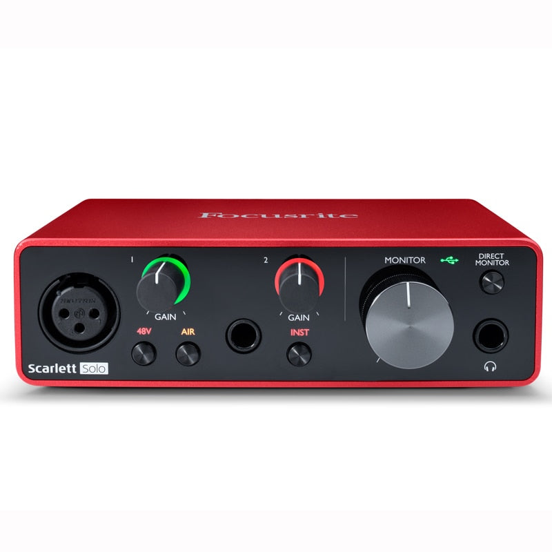 Focusrite Scarlett Solo 3ª Geração