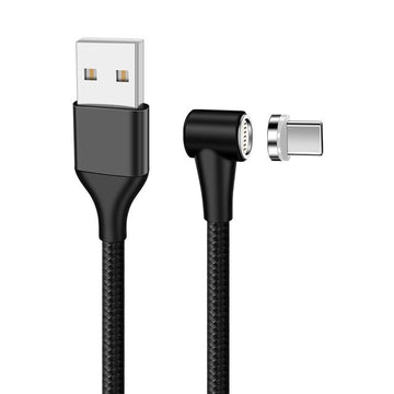 Cabo Magnético Tipo C, Micro USB, Lightning  -  Carregamento Rápido