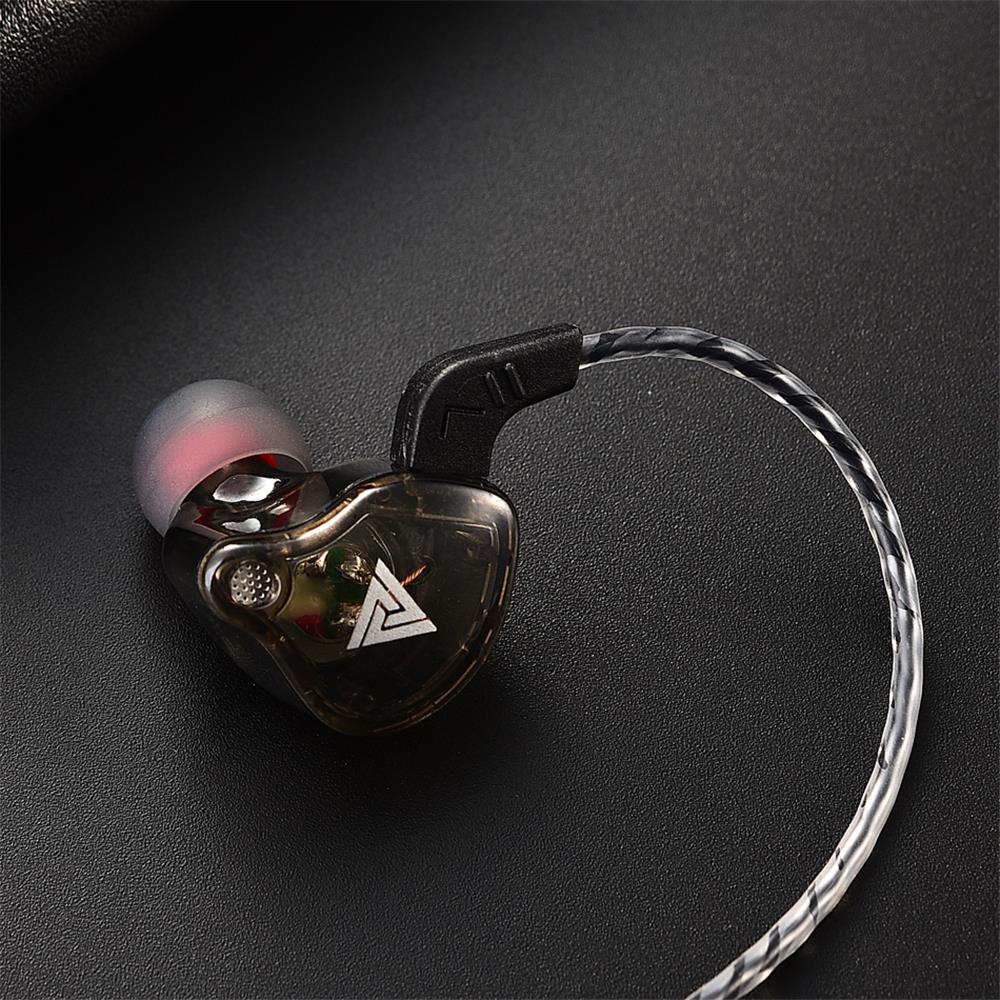 QKZ AK6 HIFI Fone de ouvido in-ear monitor de palco